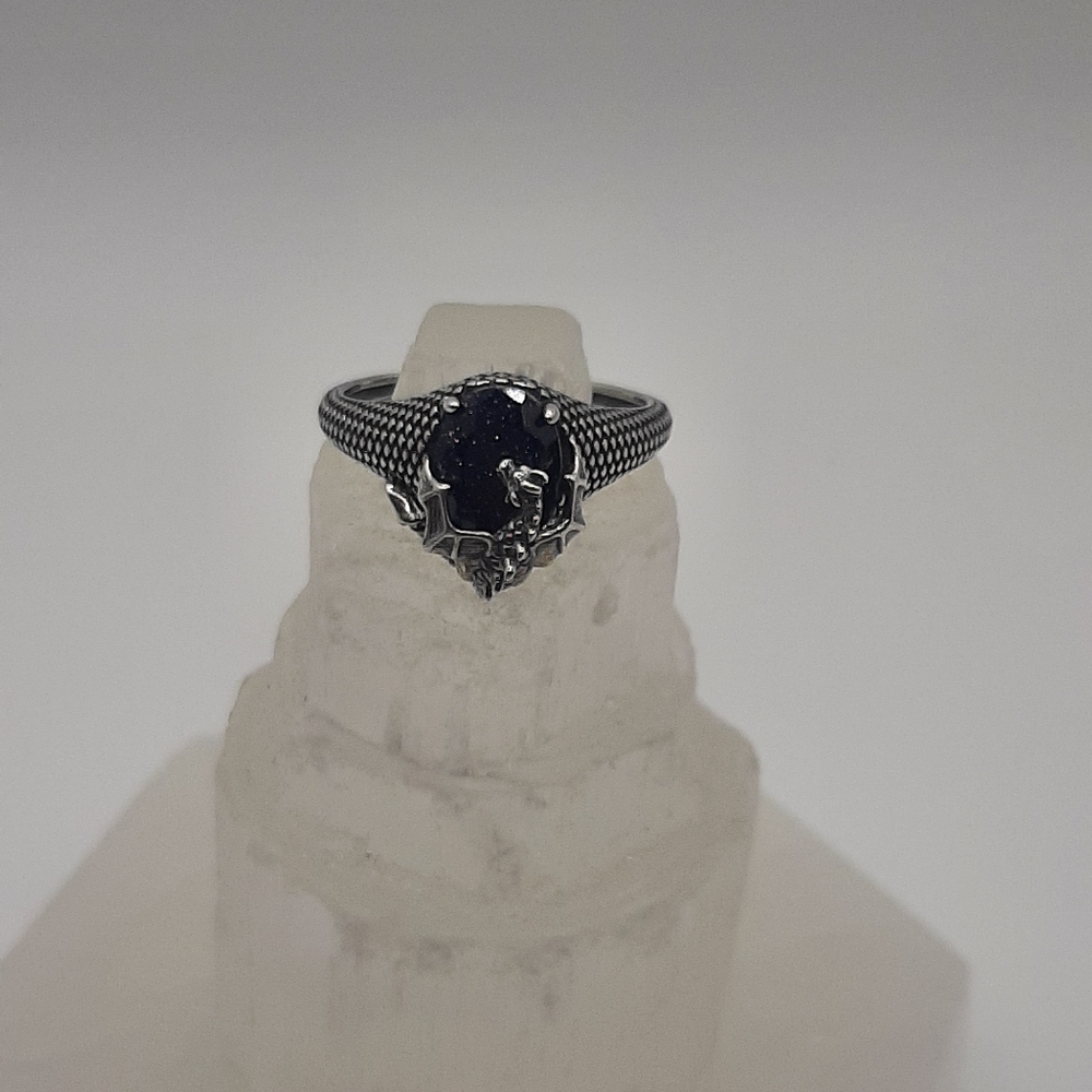 R801 Sterling Silver Dragon Ring - Fragrant Jewels